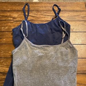 Two Medium cami tank tops